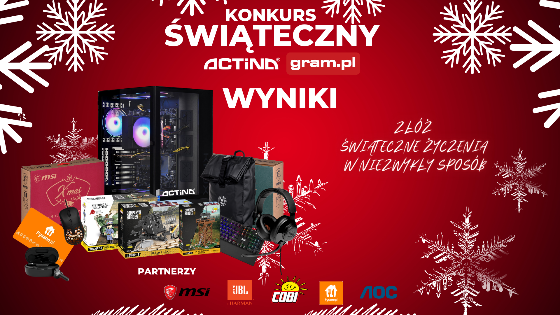 wyniki konkursu światecznego